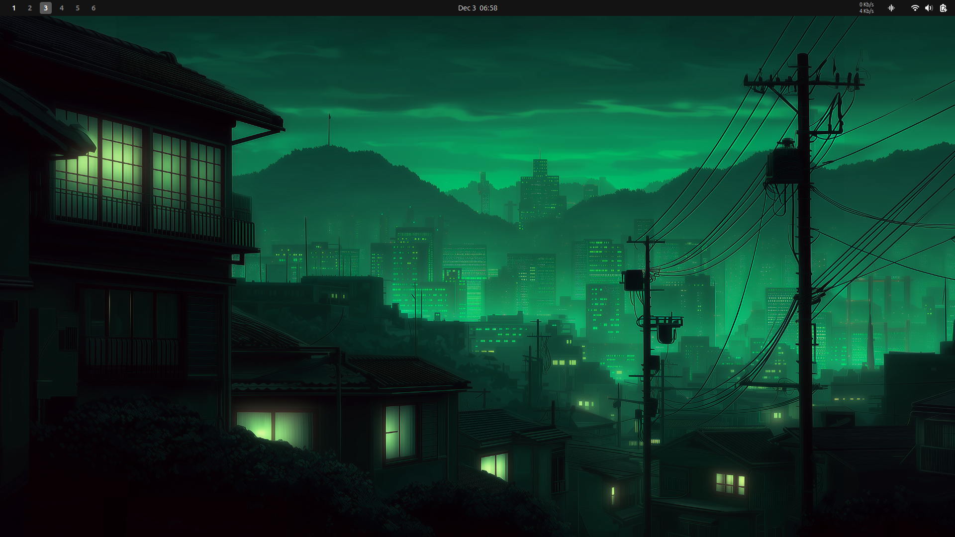 Whis system tray icon on Linux desktop